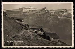 AK Aux Diablerets, Chalets d`alpage sur le versant